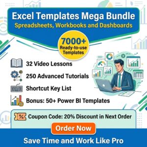 7000+ Excel Templates Mega Bundle